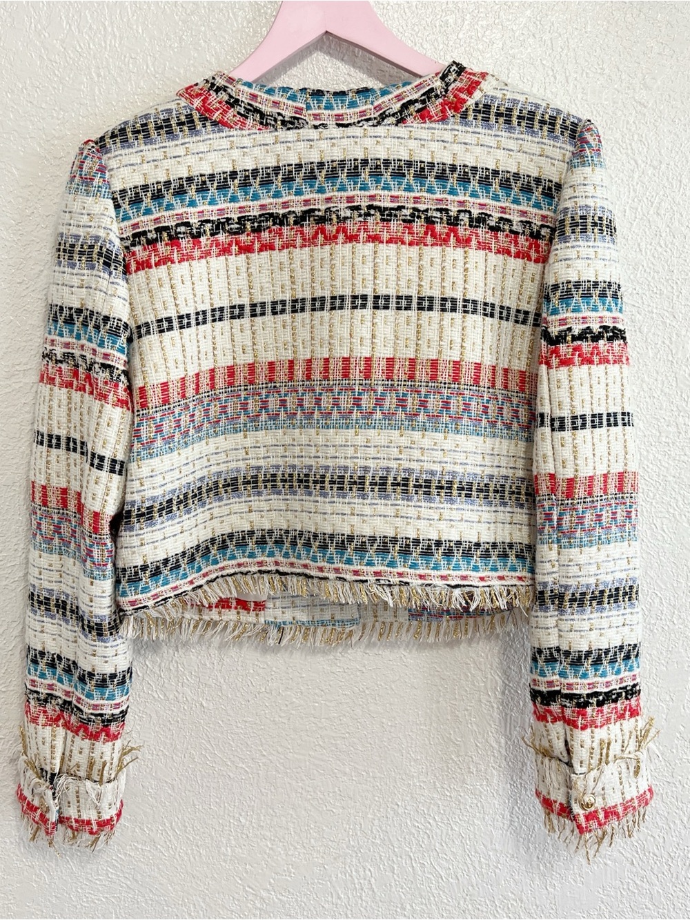 NWT Anthropologie Walter Baker Jones Tweed Jacket - Picture 8 of 10
